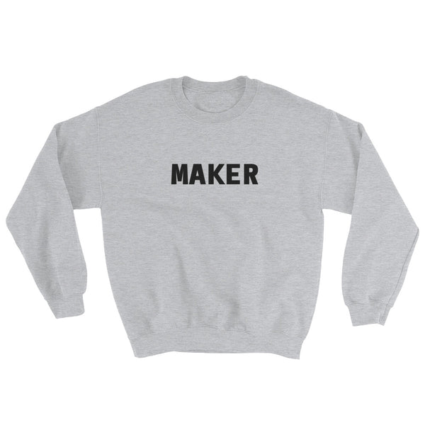 MAKER Minimal Sweatshirt