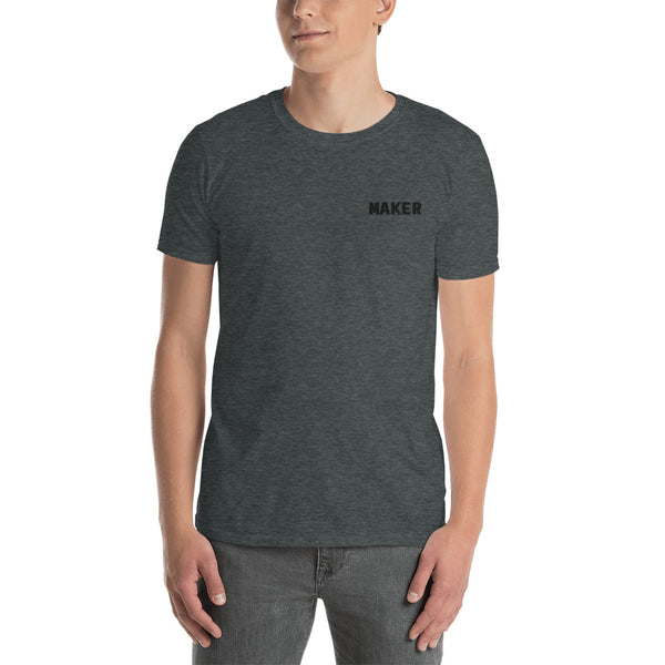 MAKER embroidered unisex t-shirt